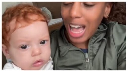 Baby’s Ginger Hair Surprises Parents on TikTok | EURweb | Black News, Culture, Entertainment & More