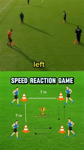 SOHAIB BOUZIANE | COACH on Instagram: "The objectives of the game : speed reaction ⭐️⭐️⭐️ . Speed endurance ⭐️⭐️⭐️ agility ⭐️⭐️⭐️. #fifa #training #soccer"