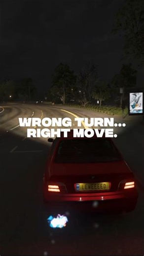 Nighttime Drift Transition 🌙 | FH4 #NoHUD #WakeAndBakeGaming