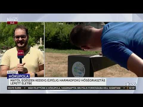 Mától egészen keddig éjfélig harmadfokú hőségriasztás lépett életbe - HírTV
