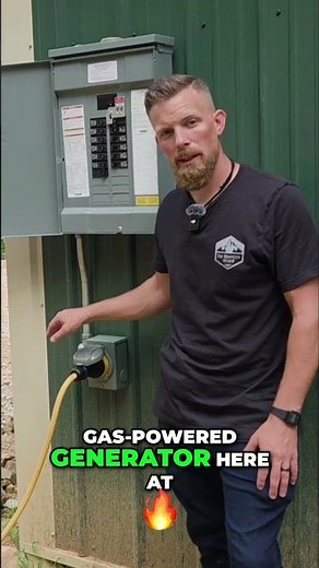 Off-Grid Power: Generator vs. Solar Jackery 3600+ #shorts