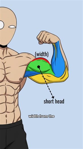 @gripmonarch on Instagram: "Your Biceps Are Flat for This Reason If your arms have width but no peak, you’re training the wrong part of your biceps. Fix it fast with this simple tweak."