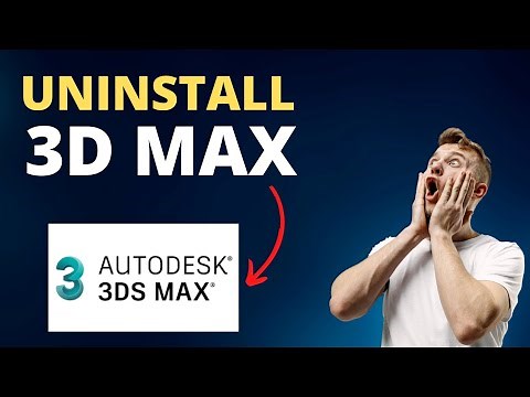 How to uninstall 3d max completely | remove Autodesk product properly from pc | delete 3D max
