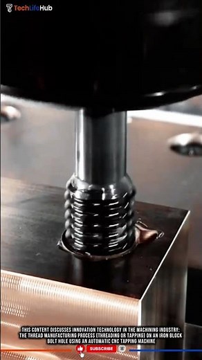 Innovation Bolt Hole Thread Manufacturing with technology Automatic Synchronous CNC Tapping Machine