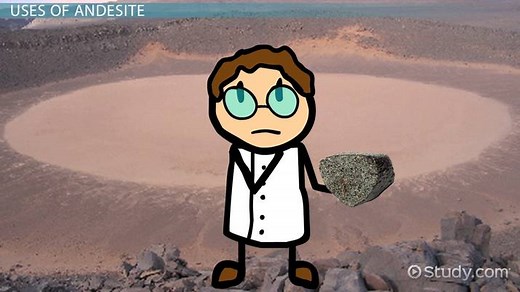 Andesite Rock Overview, Composition & Uses