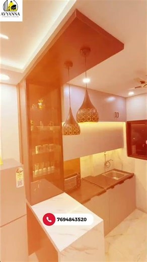 budget friendly modular kitchen design🔥
