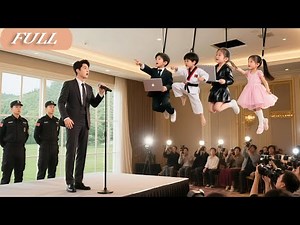 CEO Announce Promotion At Press Event! Unexpect 4 Genius Baby Crash In: “Dad! You’re Under Arrest!”