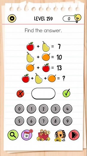 Brain Test All-Star: IQ Boost Level 259