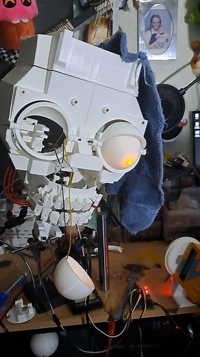 Vomited Thoughts on Instagram: "Mimic animatronic animation test #fnaf #fivenightsatfreddy #mimic #Engineering #bottango #robot #3Dprinting #arduino #FNAFRuin #fnafsecuritybreach"