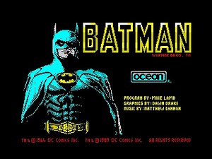 Batman: The Movie. ZX Spectrum. Walkthrough