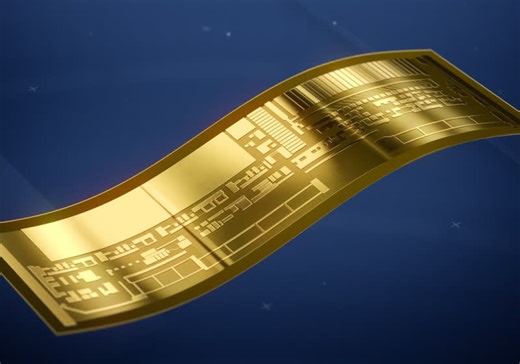 Breakthrough bendable 32-bit microprocessor costs less than a buck to make