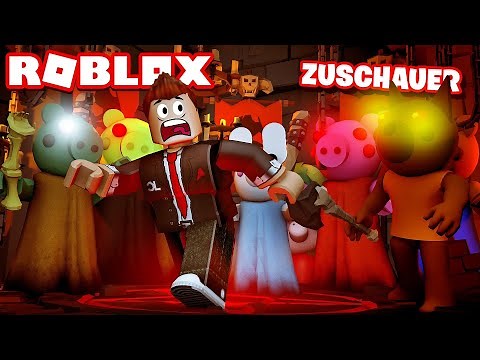 PLAYING PIGGY with SPECTATORS?! - Roblox [German/HD]