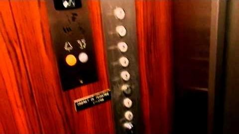 Awesome old Westinghouse elevator, Nice Saint Roch, France