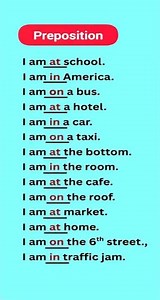 How to use preposition