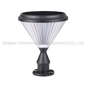 [Hot Item] Dimmable Outdoor Lighting Fence Cap Post Solar Pillar Light