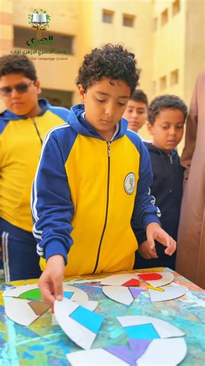 ✨ Colors, laughter, and pure happiness! Primary 3 students filled the day with fun and creativity. 🎨 | El Hossary Azhar Language School