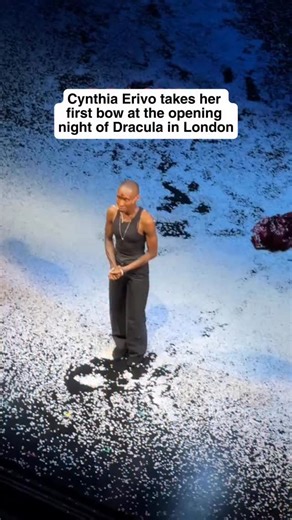 Dracula has officially opened in London, with Cynthia Erivo starring in a heart racing reimagining of the classic horror where she plays all 23 roles 📹thesoundofmusicals via TT | Secret London
