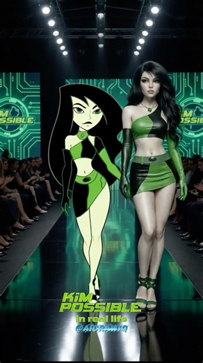 What would Kim Possible be like in real life?🤯#cartoon #nostalgia #kimpossible #liveaction #pixverse