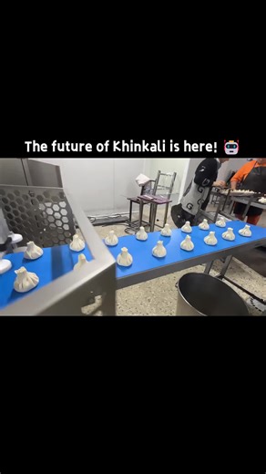 Machine Makes Perfect Georgian Dumplings in Seconds