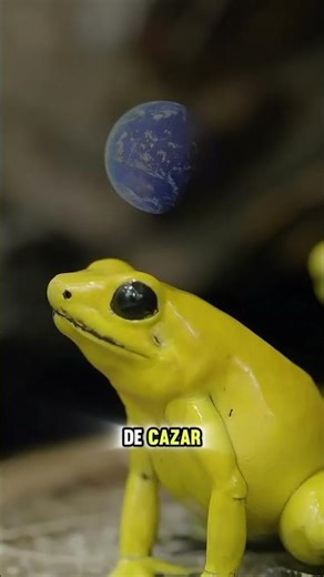 El veneno más mortal del mundo sin antídoto: La rana dorada venenosa