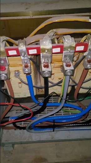 Installation of stepdown transformer 277/480v to 115/230v 3phase testing of voltage and phases
