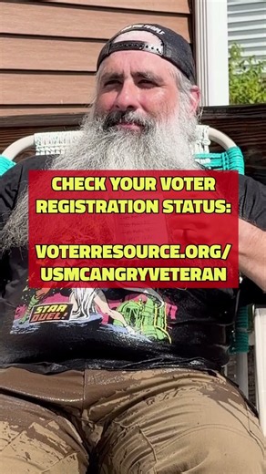 Check your voter registration at the link in my bio!