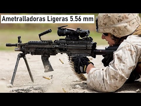 Top 8 5.56mm Light Machine Guns in the World