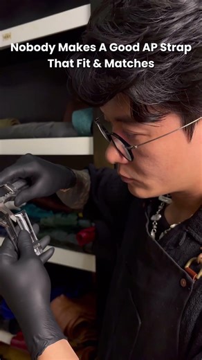 Nobody makes a good AP strap… until now. ⌚🔥📩 DM “STRAP” 💬 “AP”#APStrap #WatchUpgrade