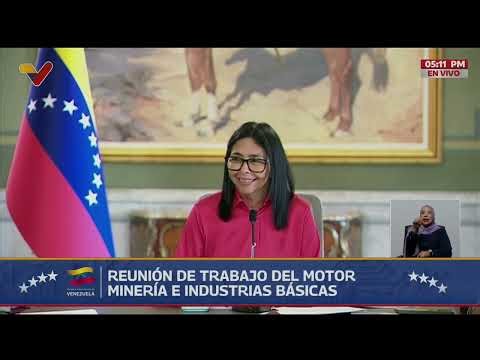 Delcy Rodríguez, robustecimiento de industrias básicas, 19 de enero de 2026