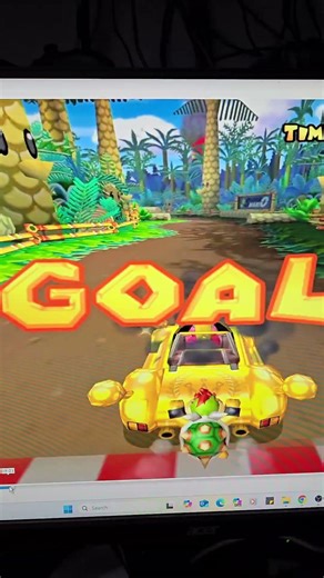 BLUE SHELL HIT TOSS UP FOR A 1ST 1-11-26 #gaming #mariokartdoubledash #kartracing #blueshell