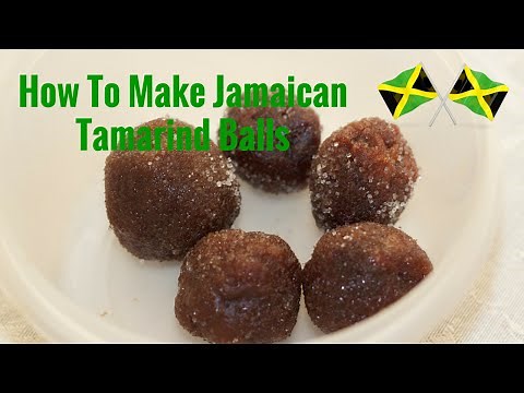 How to Make Jamaican Tamarind Balls
