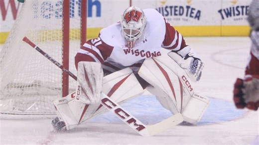 Daniel Hauser's insane highlight reel save vs. Dartmouth had the internet stunned