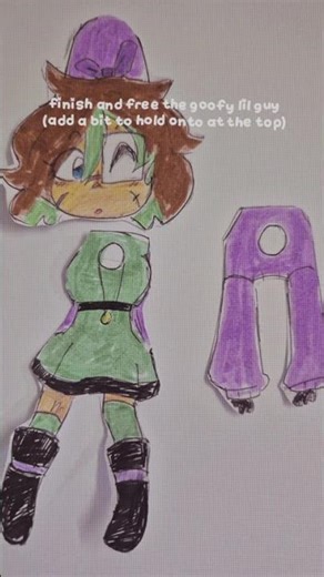 Hanging paper doll tutorial #oc