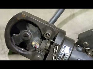 泉精器製作所 端子圧着油圧式手動工具9 号 ②