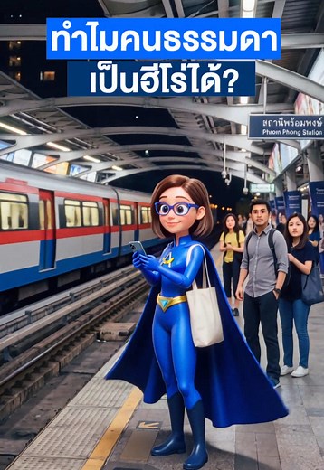 ฮีโร่ได้ไง? คนธรรมดาเป็นฮีโร่ได้นะ!