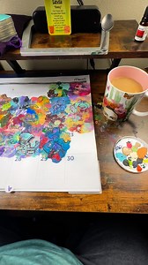 #august23 #paintgazing #artcalendar #IntuitiveReading #energyart #divination #psychic #artwork #relaxing #inspirational #asmr | Linda Fabry