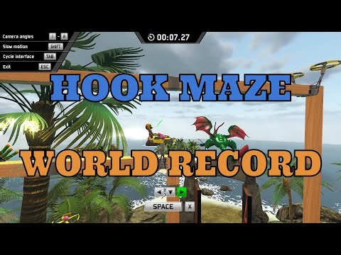 Action Henk - "Hook Maze" in 12.91 - Rank 1 WORLD RECORD!