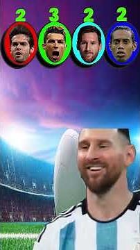 The Footballer club- Ronaldo vs Kaka vs Messi vs Ronaldinho