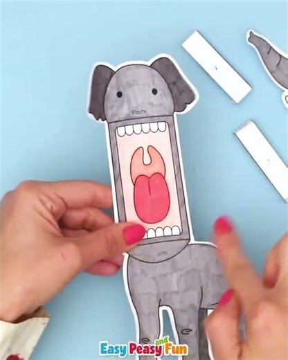 Jungle and Savannah Animal Puppets
