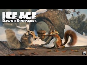 Scrat & Scratte Acorn Battle Gone Wrong! | Ice Age: Dawn of The Dinosaurs [Movie Clip]