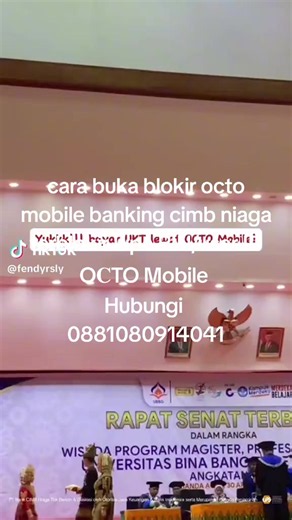 cara buka blokir octo mobile banking cimb niaga terblokir lupa pin/user ID octo mobile Untuk Membuka Blok𝖎r O𝐂TO Mobile, Hubungi Whats𝐀pp Call Center Bank CIMB Niaga di ( 62O881O8O914O41 atau kunjungi cabang Bank CIMB Niaga terdekat untuk menyampaikan kronologi Anda. Anda akan diminta mempersiapkan dokumen identitas (seperti KTP) dan bukti kepemilikan rekening. Jika pemblok𝖎ran terkait masalah teknis atau keamanan, prosedur pembukaan blok𝖎r akan lebih Mudah, namun jika pemblok𝖎ran terkait 