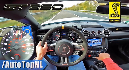 Ford Mustang Shelby GT350 Goes For A Top Speed Run On The Autobahn, Hits 172 MPH | Carscoops