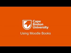 Using Moodle Books