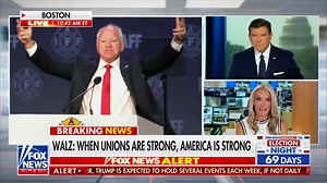 Fox News PANICS, cuts away from Tim Walz speech | The David Pakman Show