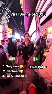 Top 5 Viral Songs of 2025 🇮🇳🇵🇰 #trending #pakistan #indian #viral | shakesprod