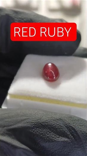 Red ruby loose stone, costum ring silver #gemstone