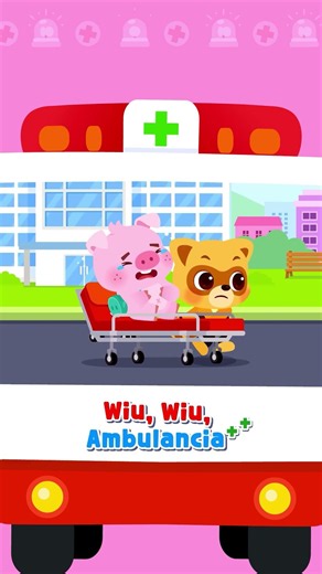 #shorts | Wiu, Wiu, Ambulancia 🚑 | Canciones Infantiles | Lotty Friends
