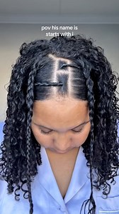 29K views · 234 reactions | pov: your crush’s name starts with i #naturalhair #hairstyletutorial | Afrolecia Oliver | Facebook