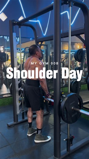 Shoulder Day My Gym 008 #fyp #gymtok #shoulderdayworkout #mygym008