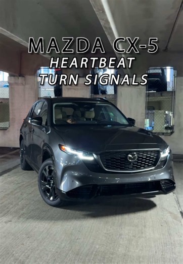 Mazda’s iconic heartbeat turn signals carry on in the 2026 Mazda CX-5! Are you a fan of this unique feature? #mazda #mazdacx5 #carreview #carfacts @Mazda USA